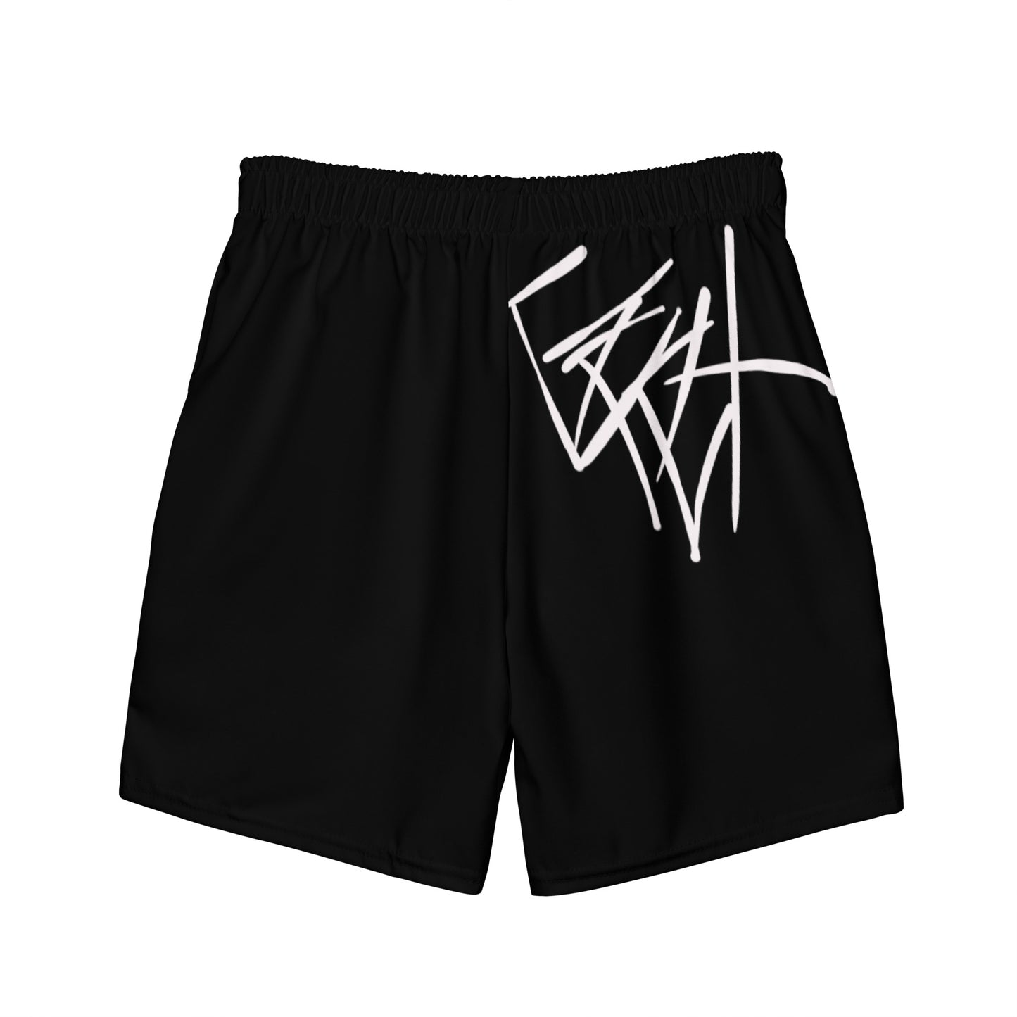 TRIBAL BLACK Men's swim trunk