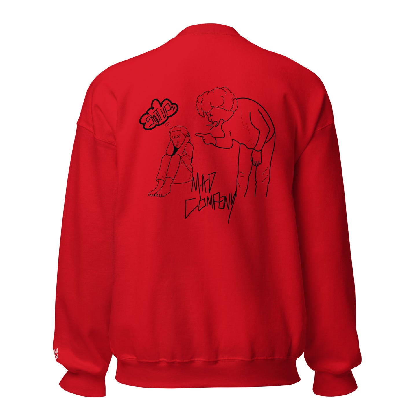 SHUT UP Sweatshirt Logo